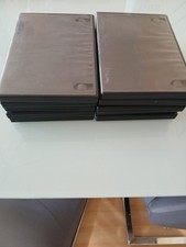  10er-Pack DVD Blu-ray Leerhüllen Jewel Case Hülle Box Aufbewahrung Schwarz