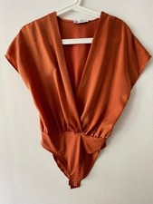 Damen Top Bluse Body von Zara