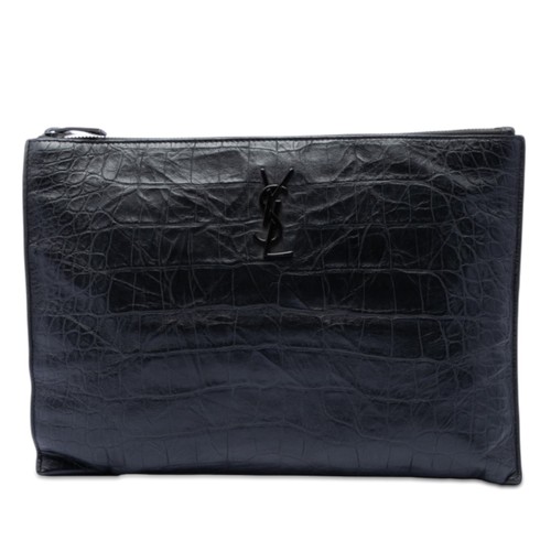 Saint laurent croc - saint, embossed