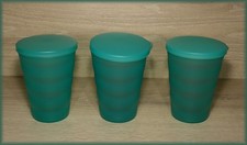 Tupperware Junge Welle Trink Becher Grün mit  330 ml mit Deckel