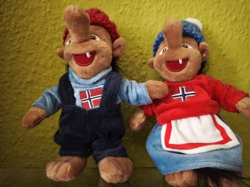 Troll paar aus norwegen - troll,