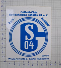 Aufkleber "FC Schalke 04"