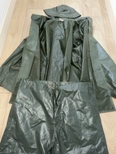 Retro Regenanzug Ölzeug PVC