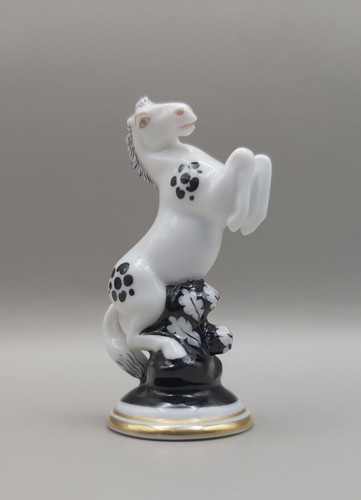 Porzellan figur pferd rössl - pferd,
