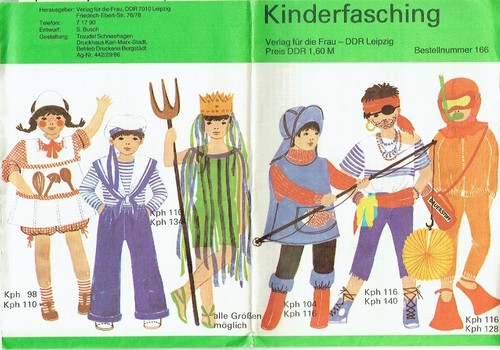 Ddr schnittmuster - ddr,