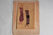 Fashion stencil print, dress