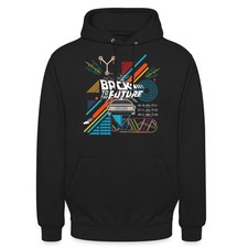 Zurück In Die Zukunft Logo Delorean Auto Zeitmaschine Unisex Hoodie