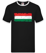 Ungarn Grunge Stil Flagge -