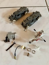 Konvolut originale Ersatzteile Prämeta, Schuco etc. Blechspielzeug 1950er 