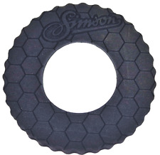 Tankschutzring HEXAGON mit LOGO Simson S50 S51 S70 Schwalbe KR51 schwarz 120 mm