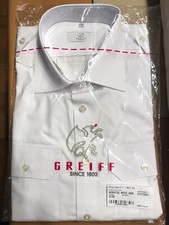 GREIFF Pilotenhemd LA Langarm 1/1 SLIM Grösse  L 41/42 *NEU*