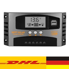 Solar Laderegler 40A MPPT Solar Panel Controller Regler Daul USB Regler 12V/24V