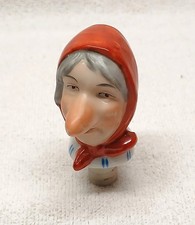 Alte Porzellan Schnapsnase /