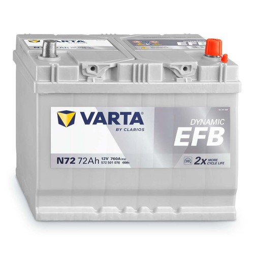 Varta n72 autobatterie 72ah - n72, autobatterie,