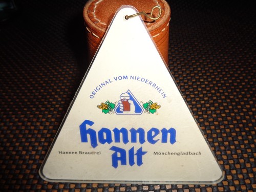 Zapfhahnschild hannen alt - "",