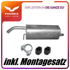 Ford Fiesta MK6 (2008-2012) 1.25 1.4 Endschalldämpfer Auspuff Mit E-Prüfzeichen