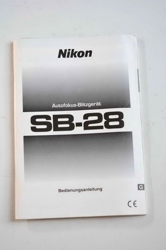 Für nikon anleitung - für, sb-28: