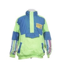 Legendäre 90s Vintage Segeljacke XL in Neonfarben Sailing und Windsurf