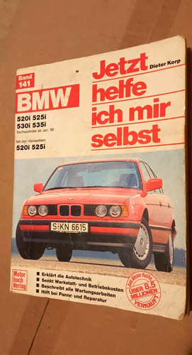 Reparaturanleitung bmw 5er e34 - bmw,