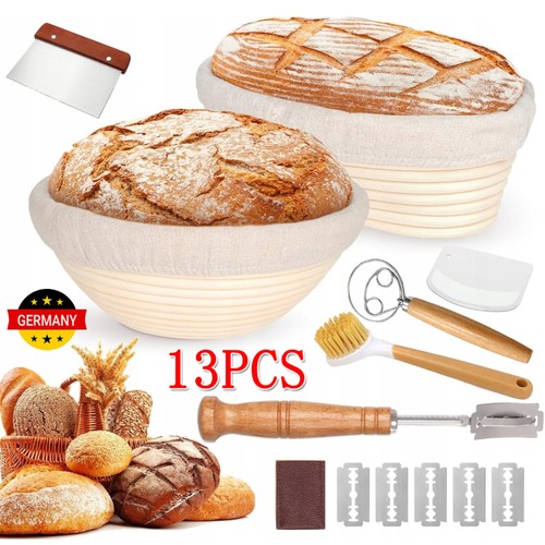 Brotbackset mit gärkörben - brotbackset,