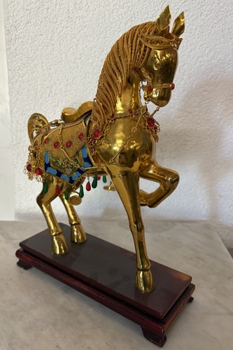 Chinesisches pferd pferdefigur - chinesisches,