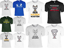 Oster T-Shirt Osterhasen Motiv Shirt -  Osternest Erwachsene - Karneval Hase