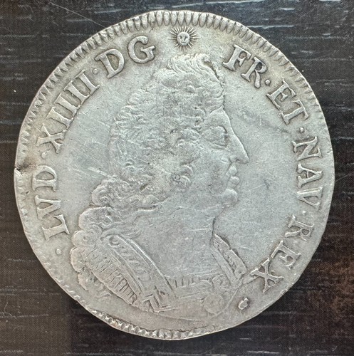 Louis xiv 1643 1715 ecu - -,