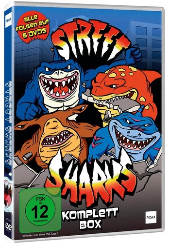 Street sharks komplettbox - street,