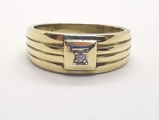 9ct 375 Gelbgold DIAMANT