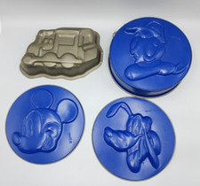 DISNEY Backform Kuchenform  Mickey Mouse, Donald, Stadter 10 Lok, 4x Sammlung 