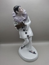 Porzellan Figur Pierrot mit