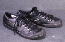 Nike Capri Unisex Sneaker Sportschuhe Gr. 40 Leder schwarz Freizeitschuhe SH157