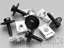 10x Klammer Blechmutter M6