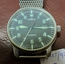 FORTIS FLIEGERUHR AUTOMATIK HERREN UHR 595.10.46 Typ WW2 getragener ZUSTAND 42MM
