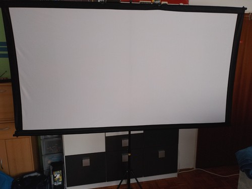 Leinwand fürs heimkino - leinwand,