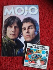 MOJO MAGAZINE April 2024 Collector's Cover Liam Gallagher John Squire +  CD