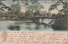 EK68, Ansichtskarten, Postkarten, Chemnitz, Inselbrücke & Schlossteich, 1907