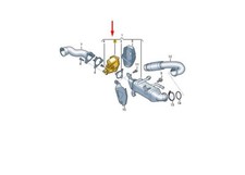 NEW AUDI A4 B9 EGR VALVE