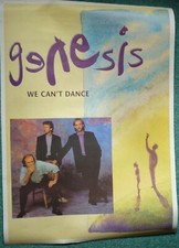 Poster Genesis "we can't dance"