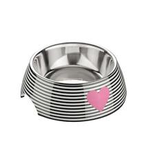 Hunter Melamin-Napf Biri weiß/schwarz Hundenapf 