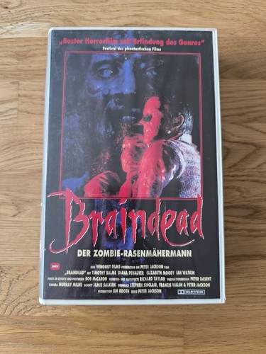 Braindead dead alive vhs - braindead, alive*