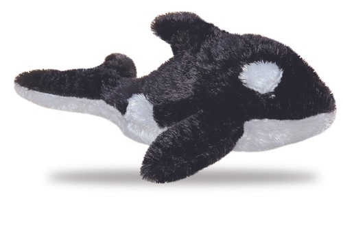 Orca whale 8in - mf,