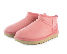 UGG Classic Ultra Mini 1116109 Stiefel pink Damen Schuhe Boots Lammfel Gr.36