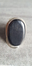 - Großer Silberring-1 Onyx -