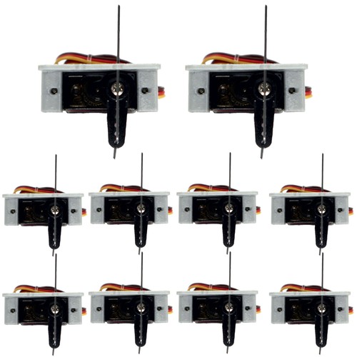 10x servo weichenantrieb - 10x,