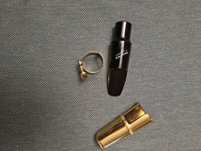 Yanagisawa Tenorsaxophon Mundstück Ebonit Kautschuk 5er Bahn