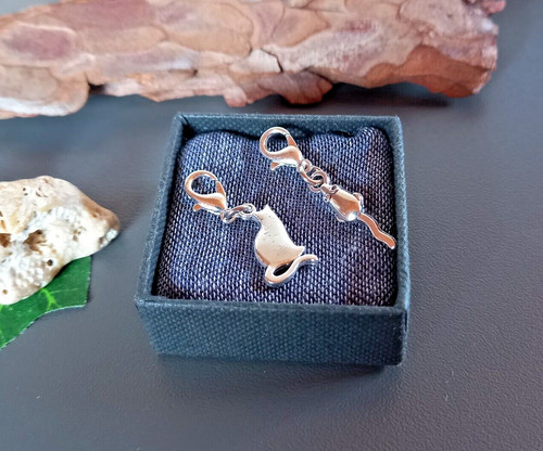 Charms anhänger katze - 2, &