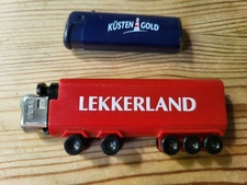 LKW- Feuerzeug - Aufdruck - Werbung Lekkerland Küstengold