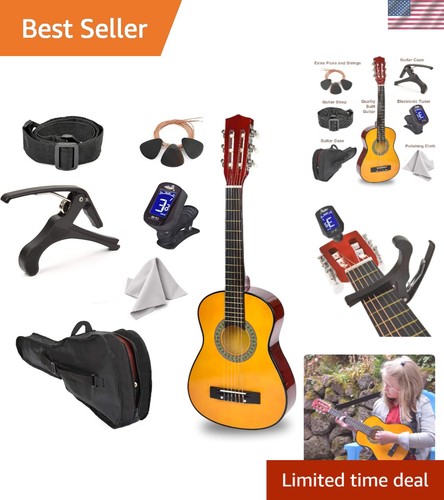 Left handed guitar with - case, &