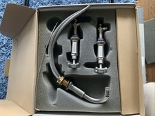 Hansgrohe 3-Loch Bidetamatur Edelstahl gebürstet Serie Axor